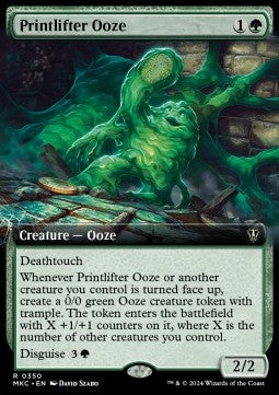 Printlifter Ooze - Commander: Murders at Karlov Manor: Extras (Rare) [XMKC-350]