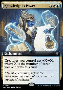 Knowledge Is Power - Commander: Murders at Karlov Manor: Extras (Rare) [352]