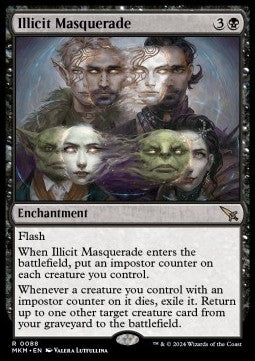 Illicit Masquerade - Murders at Karlov Manor (Rare) [88]