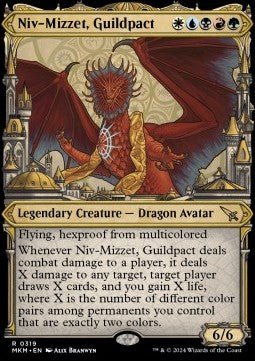Niv-Mizzet, Guildpact (V.1) - Murders at Karlov Manor: Extras (Rare) [XMKM-319]