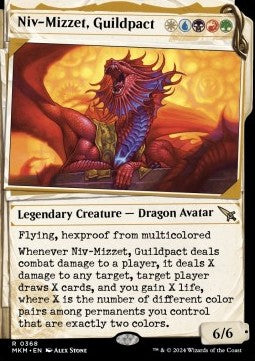 Niv-Mizzet, Guildpact (V.2) - Murders at Karlov Manor: Extras (Rare) [XMKM-368]