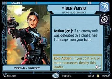 Iden Versio, Inferno Squad Commander - Spark of Rebellion (Rare) [002]