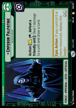 Emperor Palpatine, Galactic Ruler - Spark of Rebellion (Rare) [006]