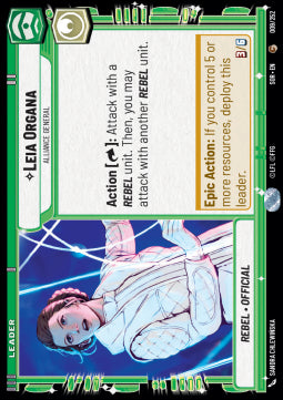 Leia Organa, Alliance General - Spark of Rebellion (Common) [009]