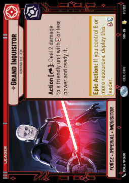 Grand Inquisitor, Hunting the Jedi - Spark of Rebellion (Rare) [011]