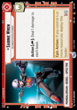 Sabine Wren, Galvanized Revolutionary - Spark of Rebellion (Common) [014]