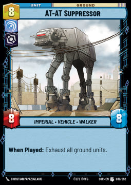 AT-AT Suppressor - Spark of Rebellion (Uncommon) [039]