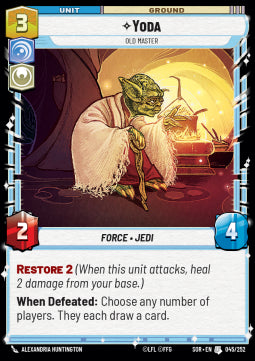 Yoda, Old Master - Spark of Rebellion (Uncommon) [045]
