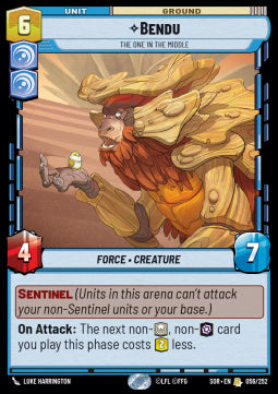 Bendu, The One in the Middle - Spark of Rebellion (Rare) [056]