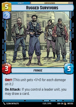 Rugged Survivors - Spark of Rebellion (Common) [067]