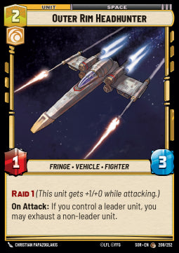 Outer Rim Headhunter - Spark of Rebellion (Common) [208]