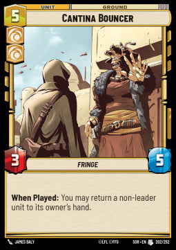 Cantina Bouncer - Spark of Rebellion (Uncommon) [202]