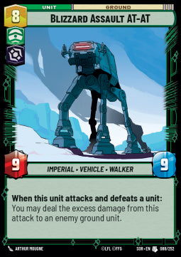 Blizzard Assault AT-AT - Spark of Rebellion (Uncommon) [088]
