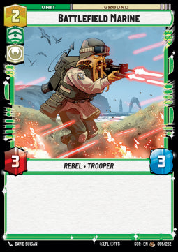 Battlefield Marine - Spark of Rebellion (Common) [095]