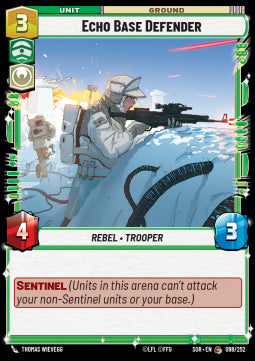 Echo Base Defender - Spark of Rebellion (Common) [098]