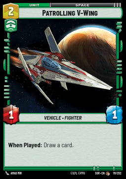 Patrolling V-Wing - Spark of Rebellion (Common) [111]