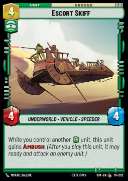 Escort Skiff - Spark of Rebellion (Common) [114]