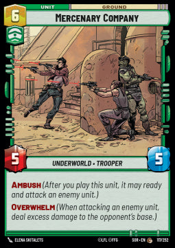 Mercenary Company - Spark of Rebellion (Common) [117]