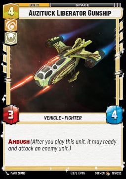 Auzituck Liberator Gunship - Spark of Rebellion (Common) [195]