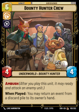 Bounty Hunter Crew - Spark of Rebellion (Common) [183]