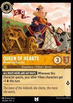 Queen of Hearts - Wonderland Empress - Into the Inklands (Uncommon) [20]