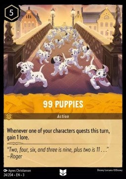 99 Puppies - Into the Inklands (Uncommon) [24]