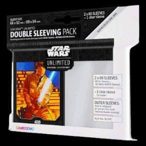 Gamegenic Luke Skywalker Double Sleeving Pack - Star Wars Unlimited Products