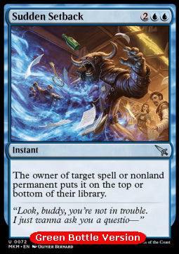 Sudden Setback (V.1) - Murders at Karlov Manor (Uncommon) [MKM-72]