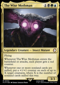 The Wise Mothman - Universes Beyond: Fallout (Mythic) [4]