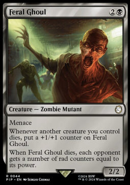 Feral Ghoul - Universes Beyond: Fallout (Rare) [44]