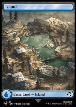 Island (V.2) - Universes Beyond: Fallout (Land) [320]