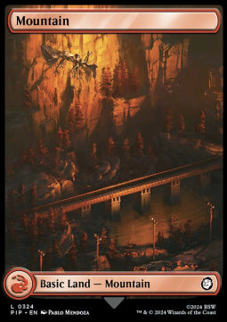 Mountain (V.2) - Universes Beyond: Fallout (Land) [324]