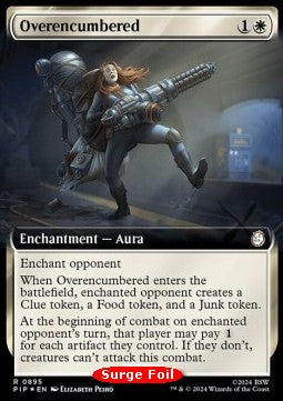 Overencumbered (V.3) - Universes Beyond: Fallout: Extras (Rare) [XPIP-895]