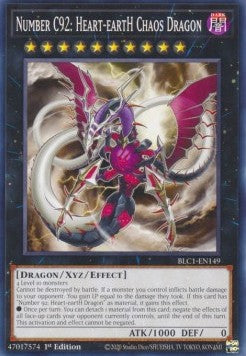 Number C92: Heart-eartH Chaos Dragon - Battles of Legend: Chapter 1 (Common) [149]