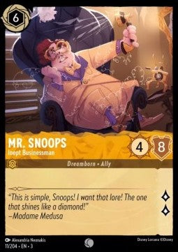 Mr. Snoops - Inept Businessman - Into the Inklands (Common) [11]