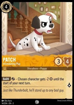 Patch - Intimidating Pup - Into the Inklands (Common) [14]