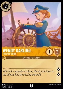 Wendy Darling - Talented Sailor - Into the Inklands (Uncommon) [23]