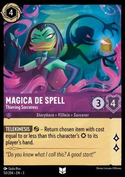 Magica De Spell - Thieving Sorceress - Into the Inklands (Uncommon) [50]