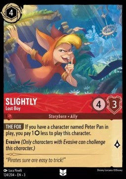 Slightly - Lost Boy - Into the Inklands (Uncommon) [124]