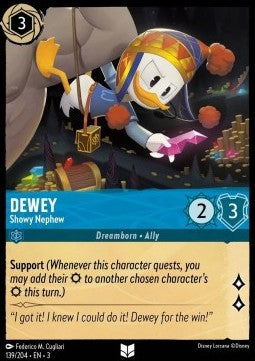 Dewey - Showy Nephew - Into the Inklands (Uncommon) [139]