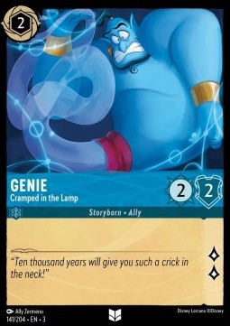 Genie - Cramped in the Lamp - Into the Inklands (Uncommon) [141]