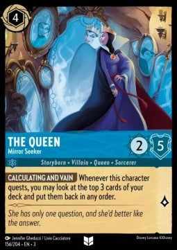 The Queen - Mirror Seeker - Into the Inklands (Uncommon) [156]