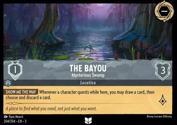 The Bayou - Mysterious Swamp - Into the Inklands (Uncommon) [204]