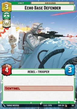 Echo Base Defender - Spark of Rebellion: Extras (Uncommon) [362]