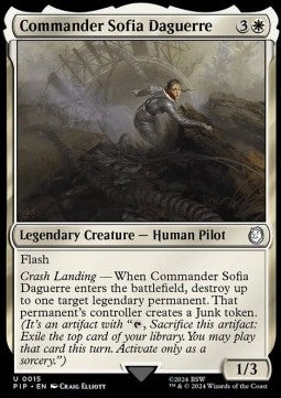 Commander Sofia Daguerre - Universes Beyond: Fallout (Uncommon) [15]