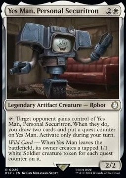 Yes Man, Personal Securitron - Universes Beyond: Fallout (Rare) [29]