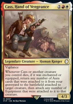 Cass, Hand of Vengeance - Universes Beyond: Fallout (Rare) [97]