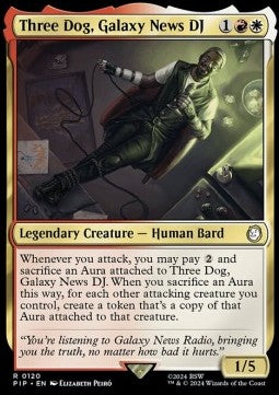 Three Dog, Galaxy News DJ - Universes Beyond: Fallout (Rare) [120]