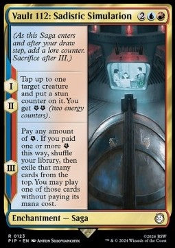 Vault 112: Sadistic Simulation - Universes Beyond: Fallout (Rare) [123]