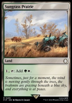 Sungrass Prairie - Universes Beyond: Fallout (Rare) [295]